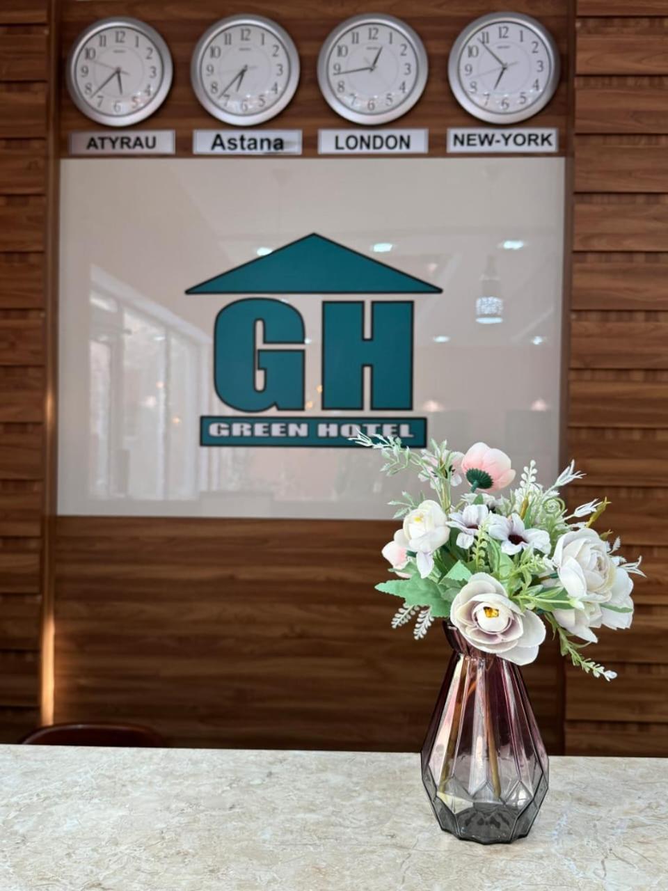 Green Hotel Atyraū Zewnętrze zdjęcie